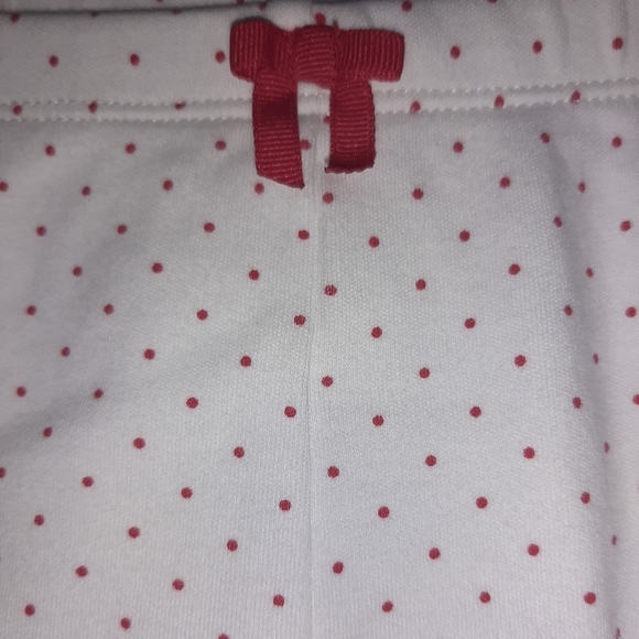 Gymboree Girls Polka Dot Ruffled Comfy Pants 3-6 - Picture 3 of 4